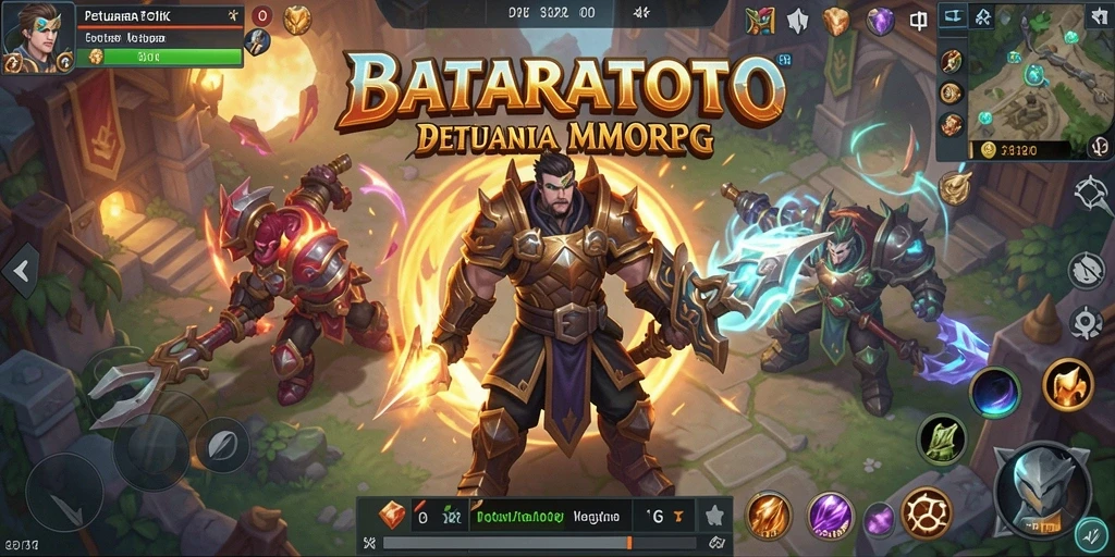 Tampilan gameplay epik dalam BATARATOTO yang mendebarkan.