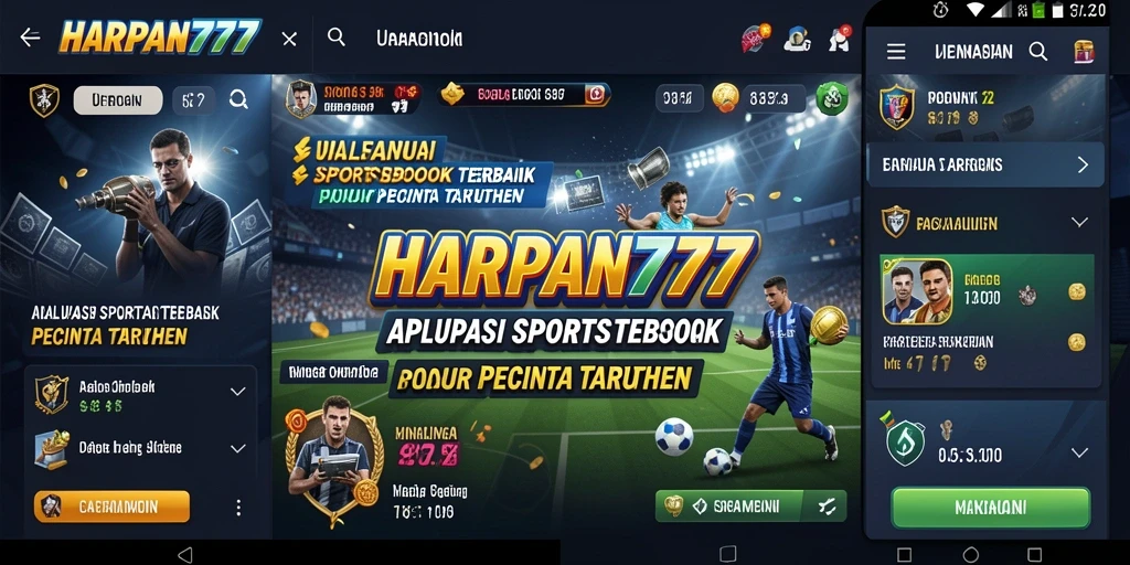 Tampilan menarik dari gameplay Sportsbook HARAPAN777.