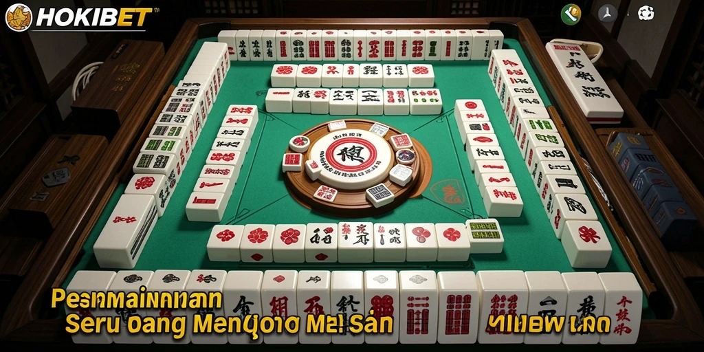 Screenshot HOKIBET menampilkan keseruan permainan Mahjong.