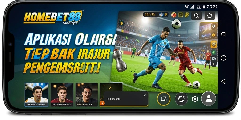 Tampilan menarik dari gameplay HOMEBET88 yang menampilkan berbagai olahraga.