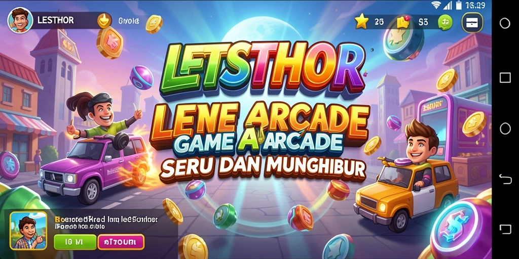 Screenshot gameplay LETSTHOR yang menampilkan aksi seru dan tantangan.