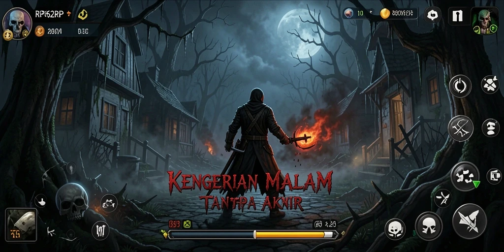 Gameplay menegangkan dengan suasana horror yang mencekam.