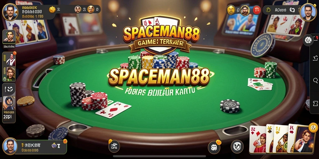 Tampilan gameplay SPACEMAN88 yang seru dan mendebarkan.