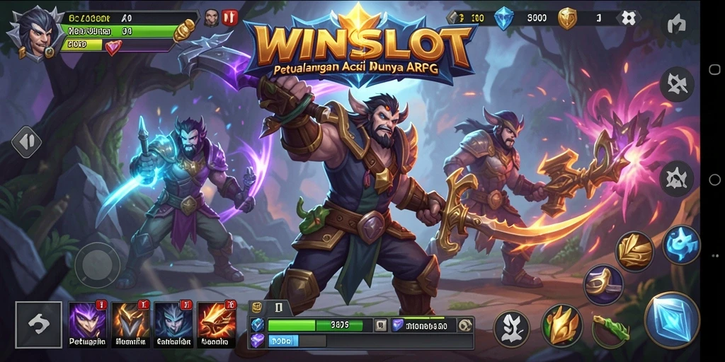 Gameplay seru dan menyenangkan dalam WINSLOT ARPG.